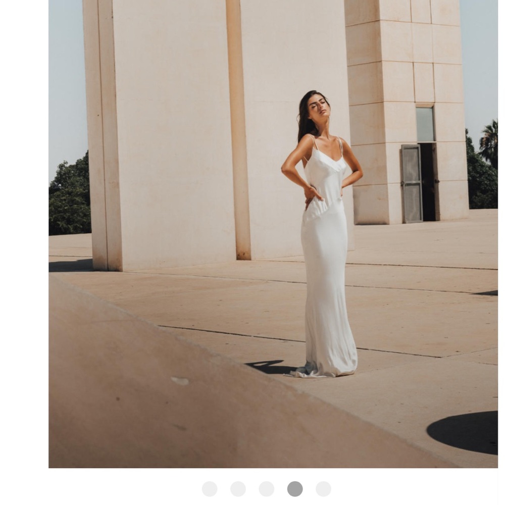 Galia Lahav Lilou Bias Cut Slip Dress size 38